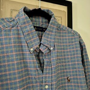 Ralph Lauren Plaid Gingham Shirt